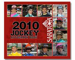 jockey autograph book