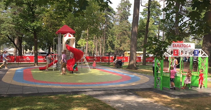 playground at saratoga race course