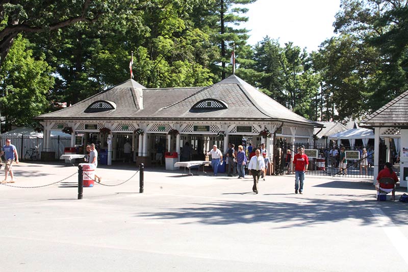 Entrance to Saratoga Race Course