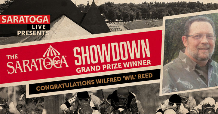 winner of the saratoga showdown sweepstakes image