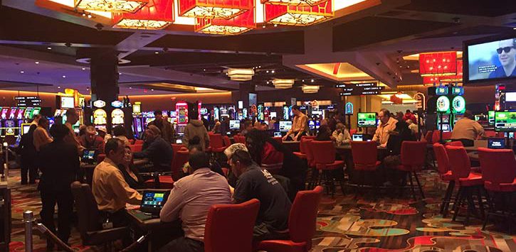 the gaming floor at rivers casino