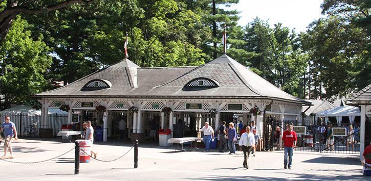 Saratoga Race Course Entrance