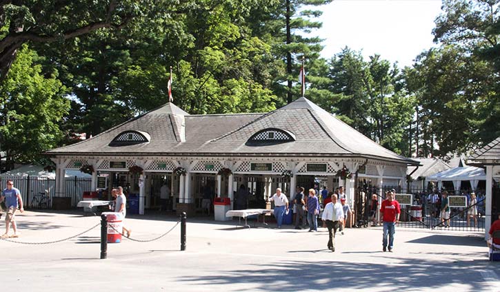 Saratoga Race Course Entrance